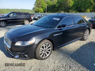 2018 Lincoln Continental Livery with VIN 1LN6L9HK5J5610486, listed as a Copart auction lot 52548204 with 184,245 mi miles and Salvage Title. Bid and sale history available at carsss.com. Image 1.
