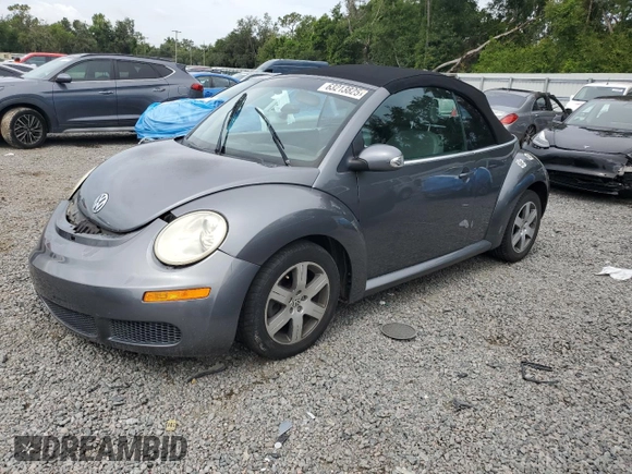 2006 Volkswagen Beetle with VIN 3VWRF31Y96M326846, listed as a Copart auction lot 63213825 with 93,656 mi miles and Salvage title. Bid and sale history available at DreamBid. Image 1.