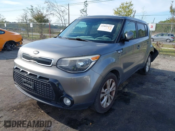 2016 Kia Soul + with VIN KNDJP3A52G7260073, listed as a IAAI auction lot 41893771 with 131,763 mi miles. Bid and sale history available at carsss.com. Image 17.
