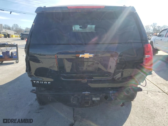 2018 Chevrolet Tahoe LT with VIN 1GNSKBKC1JR107925, listed as a Copart auction lot 45535485 with 89,903 mi miles and Salvage Title. Bid and sale history available at carsss.com. Image 6.