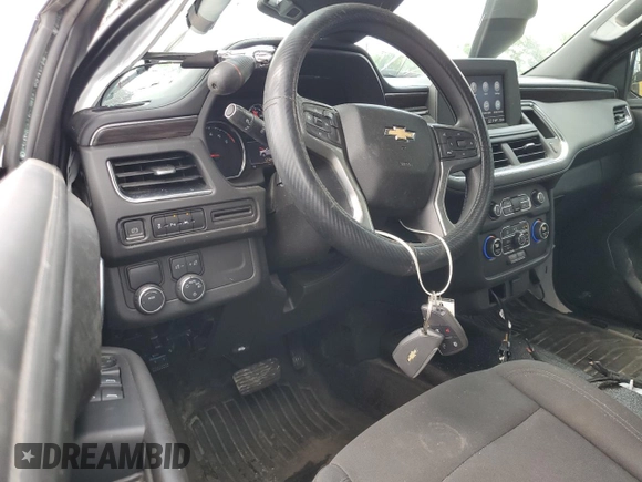 2023 Chevrolet Tahoe Commercial with VIN 1GNSCLED3PR287571, listed as a Copart auction lot 57017855 with 49,620 mi miles and Non repairable. Bid and sale history available at DreamBid. Image 8.