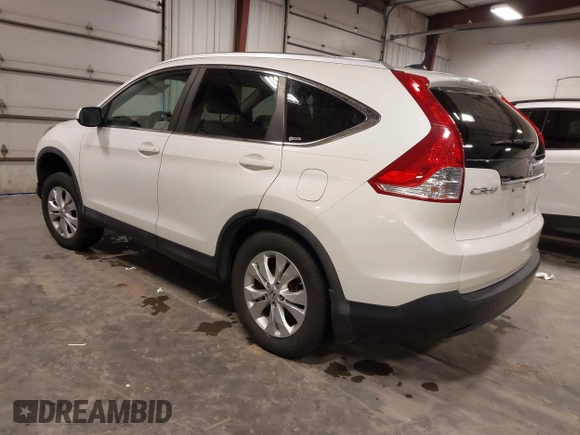 2012 Honda CR-V EX-L with VIN 5J6RM4H72CL061349, listed as a IAAI auction lot 41857598 with 124,949 mi miles. Bid and sale history available at carsss.com. Image 3.