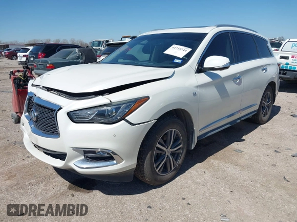 2018 Infiniti QX60 with VIN 5N1DL0MM9JC507884, listed as a IAAI auction lot 41738744 with 109,468 mi miles and . Bid and sale history available at DreamBid. Image 17.