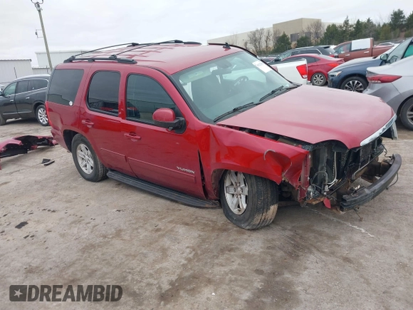 2013 GMC Yukon SLE with VIN 1GKS1AE05DR282419, listed as a IAAI auction lot 41223803 with 183,310 mi miles. Bid and sale history available at carsss.com. Image 1.