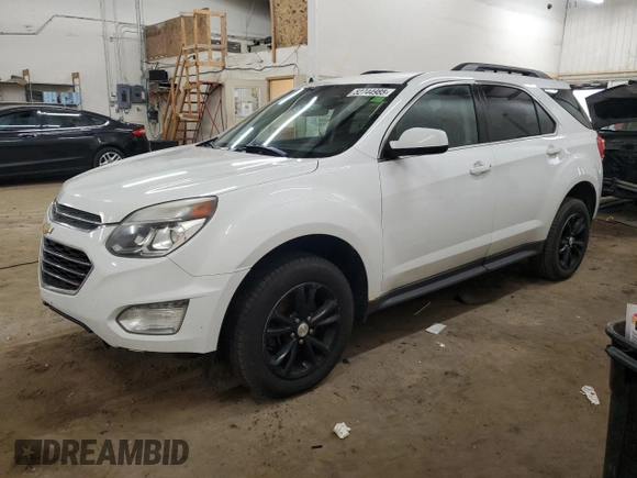 2016 Chevrolet Equinox LT z VIN 2GNALCEK0G1156133, wystawiony jako Copart lot #52744985 z przebiegiem 237 487 mil mil oraz Nie do naprawy • Non repairable. Historia ofert i sprzedaży dostępna na DreamBid. Obrazek 1.