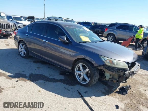 2015 Honda Accord Sport with VIN 1HGCR2F57FA111070, listed as a IAAI auction lot 41839122 with 151,985 mi miles and . Bid and sale history available at DreamBid. Image 1.