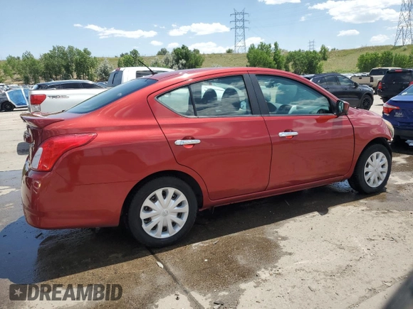 2016 Nissan Versa S with VIN 3N1CN7AP7GL842160, listed as a Copart auction lot 61683295 with 60,600 mi miles and Salvage title. Bid and sale history available at DreamBid. Image 3.