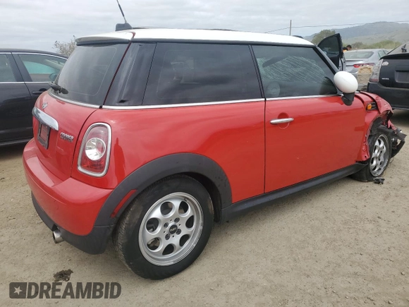 2013 MINI Hardtop with VIN WMWSU3C52DT544684, listed as a Copart auction lot 54421835 with 85,993 mi miles and Salvage Title. Bid and sale history available at DreamBid. Image 3.