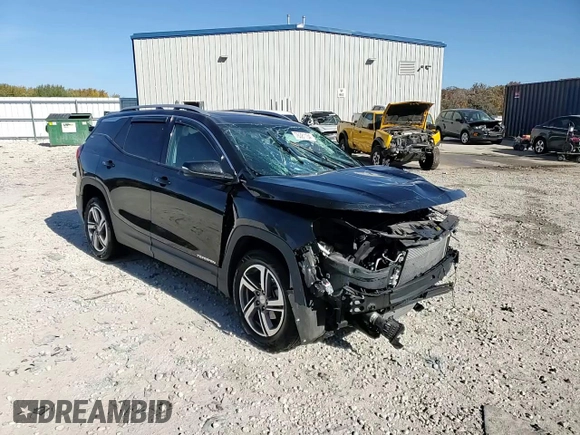 2019 GMC Terrain SLT with VIN 3GKALVEV1KL114161, listed as a Copart auction lot 76381154 with 35,638 mi miles and Salvage Title. Bid and sale history available at carsss.com. Image 14.