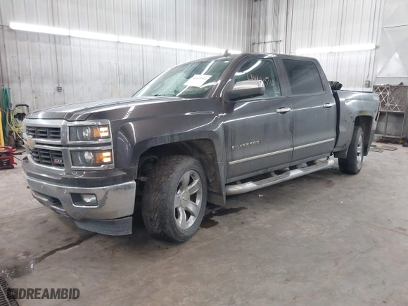 2014 Chevrolet Silverado 1500 LTZ with VIN 3GCUKSEC3EG241015, listed as a IAAI auction lot 41443514 with 193,329 mi miles. Bid and sale history available at carsss.com. Image 18.