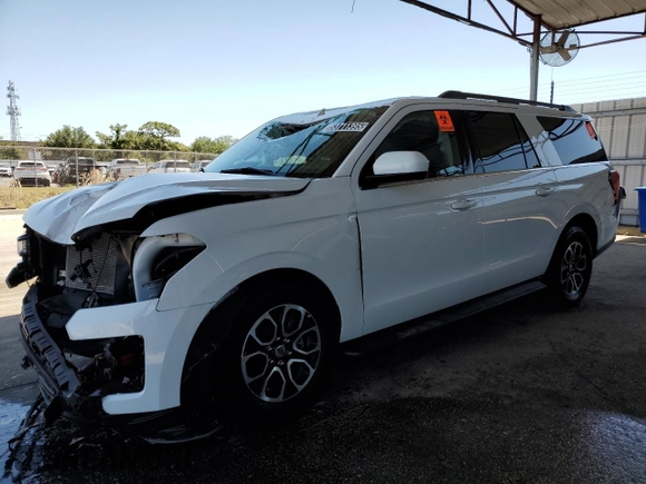 2024 Ford Expedition Max XLT with VIN 1FMJK1J8XREA29588, listed as a Copart auction lot 53711395 with 32,783 mi miles and Non repairable. Bid and sale history available at DreamBid. Image 1.