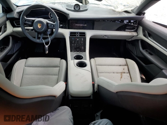 2021 Porsche Taycan 4S with VIN WP0AB2Y17MSA41133, listed as a Copart auction lot 76059294 with Not provided miles and Clean title. Bid and sale history available at DreamBid. Image 8.