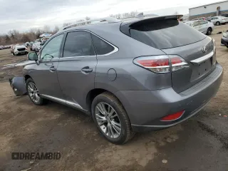 2014 Lexus RX 450h with VIN JTJBC1BA5E2069111, listed as a Copart auction lot 47859465 with 116,544 mi miles and Salvage title. Bid and sale history available at DreamBid. Image 2.