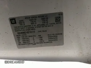 2016 Chevrolet Silverado 1500 LS with VIN 1GCVKNEC1GZ101117, listed as a IAAI auction lot 37320372 with 148,760 mi miles. Bid and sale history available at carsss.com. Image 9.