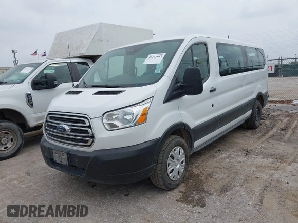 2019 Ford Transit Passenger XL with VIN 1FBZX2ZM6KKA61191, listed as a IAAI auction lot 42162863 with 92,015 mi miles and . Bid and sale history available at DreamBid. Image 17.