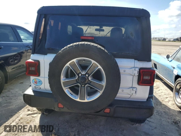 2018 Jeep Wrangler Sport with VIN 1C4GJXAG2JW212946, listed as a Copart auction lot 74091024 with Not Provided miles and Salvage Title. Bid and sale history available at DreamBid. Image 6.
