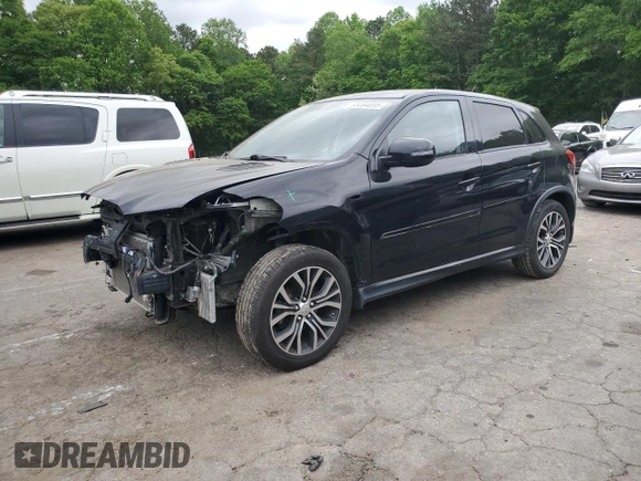 2016 Mitsubishi Outlander SE with VIN JA4AP3AW3GZ050007, listed as a Copart auction lot 53464095 with 47,809 mi miles and Salvage title. Bid and sale history available at DreamBid. Image 1.