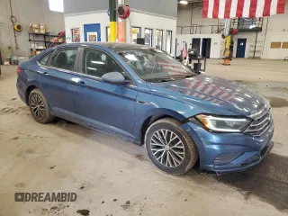2019 Volkswagen Jetta SEL with VIN 3VWEB7BUXKM261707, listed as a Copart auction lot 49693955 with 229,200 mi miles and Non repairable. Bid and sale history available at DreamBid. Image 4.