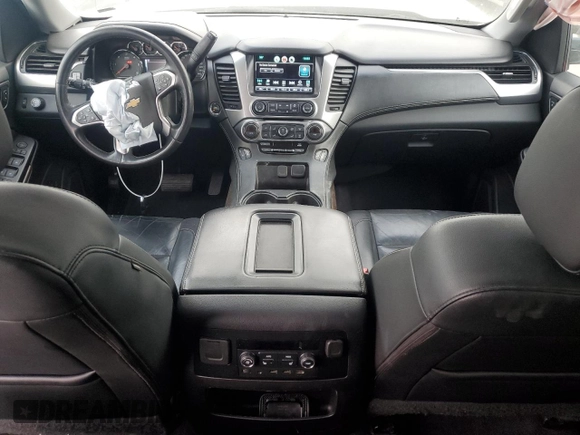 2019 Chevrolet Suburban LT with VIN 1GNSCHKC8KR127431, listed as a Copart auction lot 43931515 with 123,338 mi miles and Salvage Title. Bid and sale history available at DreamBid. Image 8.