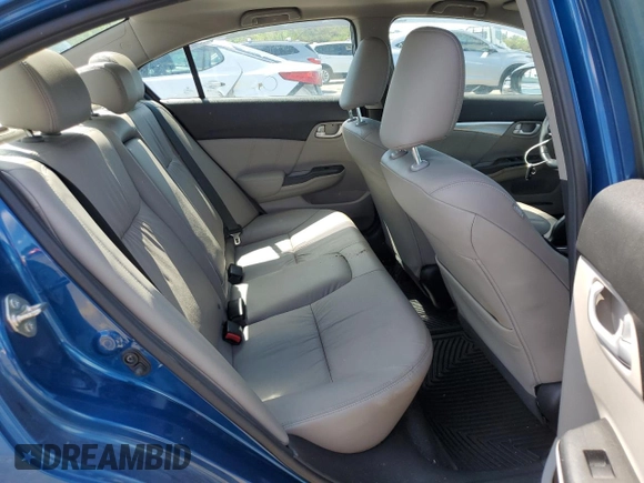 2015 Honda Civic EX-L with VIN 2HGFB2F90FH546468, listed as a Copart auction lot 55102285 with 155,412 mi miles and Salvage Title. Bid and sale history available at DreamBid. Image 10.