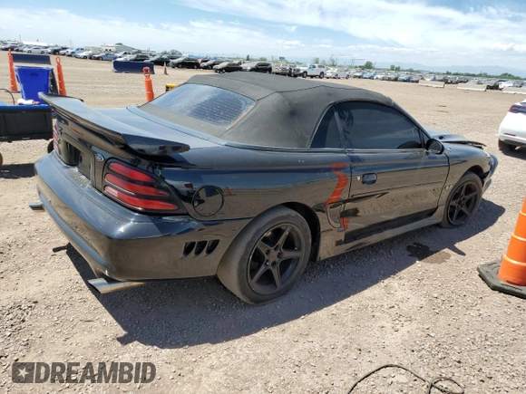 1994 Ford Mustang with VIN 1FALP45T8RF180928, listed as a Copart auction lot 63696005 with 32,239 mi miles and Non repairable. Bid and sale history available at DreamBid. Image 3.