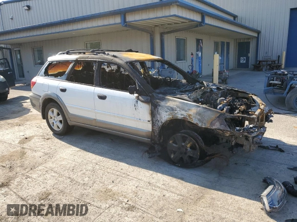 2005 Subaru Legacy Outback with VIN 4S4BP61C757379475, listed as a Copart auction lot 53876125 with Not provided miles and Salvage title. Bid and sale history available at DreamBid. Image 4.