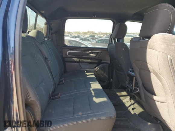 2022 Ram 1500 Big Horn with VIN 1C6SRFFT7NN457781, listed as a Copart auction lot 48714765 with 67,886 mi miles and Salvage Title. Bid and sale history available at carsss.com. Image 10.