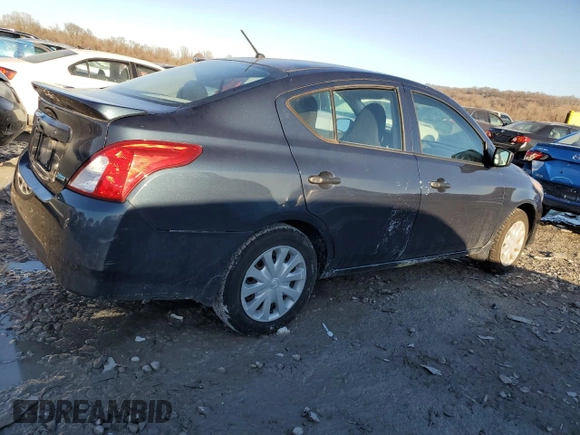 2016 Nissan Versa S Plus with VIN 3N1CN7AP3GL874183, listed as a Copart auction lot 42971415 with 79,906 mi miles and Salvage title. Bid and sale history available at DreamBid. Image 3.