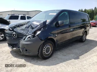 2020 Mercedes-Benz Metris Cargo with VIN W1YV0BEY0L3727010, listed as a Copart auction lot 61809493 with 56,924 mi miles. Bid and sale history available at carsss.com. Image 1.