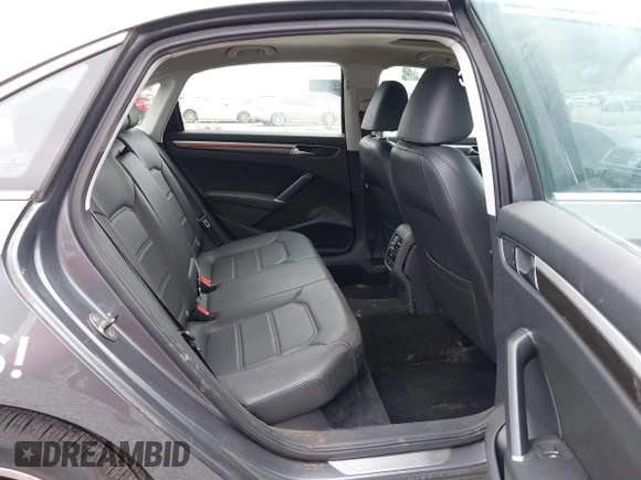 2017 Volkswagen Passat SE with VIN 1VWGT7A36HC063747, listed as a IAAI auction lot 42830924 with 85,120 mi miles and . Bid and sale history available at DreamBid. Image 8.