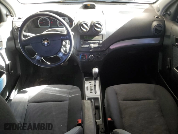 2010 Chevrolet Aveo 1LT with VIN KL1TD5DE7AB090698, listed as a Copart auction lot 88823465 with 159,391 mi miles and Salvage Title. Bid and sale history available at DreamBid. Image 8.