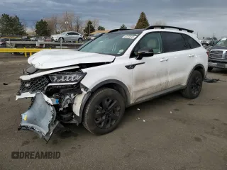 2022 Kia Sorento X-Line S with VIN 5XYRLDLC2NG159938, listed as a Copart auction lot 49259545 with 31,677 mi miles and Salvage Title. Bid and sale history available at DreamBid. Image 1.