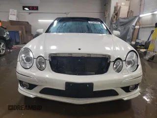 2009 Mercedes-Benz E-Class Luxury 3.5L with VIN WDBUF56X39B421390, listed as a Copart auction lot 47384395 with 125,642 mi miles and Salvage Title. Bid and sale history available at carsss.com. Image 5.