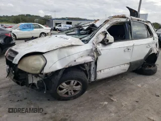 2007 Hyundai Tucson SE with VIN KM8JN12D77U631936, listed as a Copart auction lot 73981684 with 0 mi miles and Non Repairable. Bid and sale history available at carsss.com. Image 1.