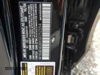 2025 Mercedes-Benz C 300 with VIN W1KAF4GBXSR252554, listed as a Copart auction lot 52370245 with 1,401 mi miles and Salvage Title. Bid and sale history available at DreamBid. Image 13.