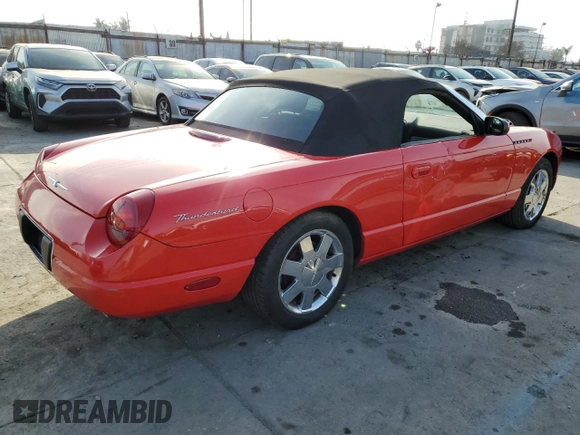 2002 Ford Thunderbird Hardtop Premium with VIN 1FAHP60A42Y106326, listed as a Copart auction lot 86580974 with Not Provided miles and Salvage Title. Bid and sale history available at DreamBid. Image 3.
