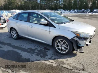 2015 Ford Focus SE with VIN 1FADP3F21FL267233, listed as a Copart auction lot 46091855 with 72,942 mi miles and Salvage Title. Bid and sale history available at carsss.com. Image 4.