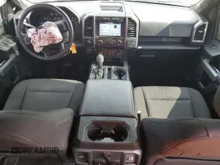 2018 Ford F-150 XL with VIN 1FTEW1CG6JKC16041, listed as a Copart auction lot 54222015 with 61,568 mi miles and Salvage title. Bid and sale history available at DreamBid. Image 8.
