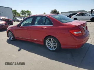 2014 Mercedes-Benz C-Class C 250 Sport with VIN WDDGF4HB7EA962300, listed as a Copart auction lot 51723135 with 187,055 mi miles and Clean Title. Bid and sale history available at carsss.com. Image 2.