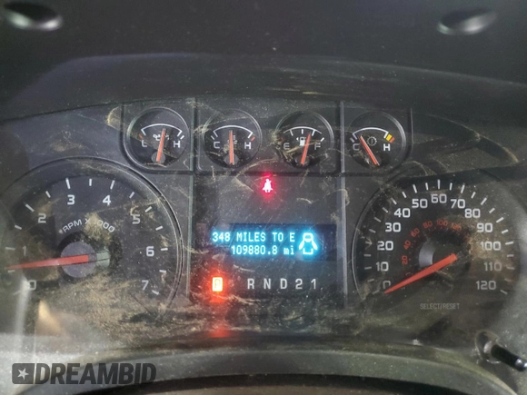 2010 Ford F-150 XL with VIN 1FTMF1EW7AKE52441, listed as a Copart auction lot 53297255 with 109,880 mi miles and Clean Title. Bid and sale history available at carsss.com. Image 9.