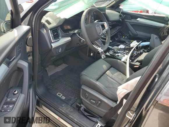 2024 Audi Q5 S line Premium Plus with VIN WA1EAAFY8R2109310, listed as a Copart auction lot 58716035 with Not provided miles and Salvage title. Bid and sale history available at DreamBid. Image 8.