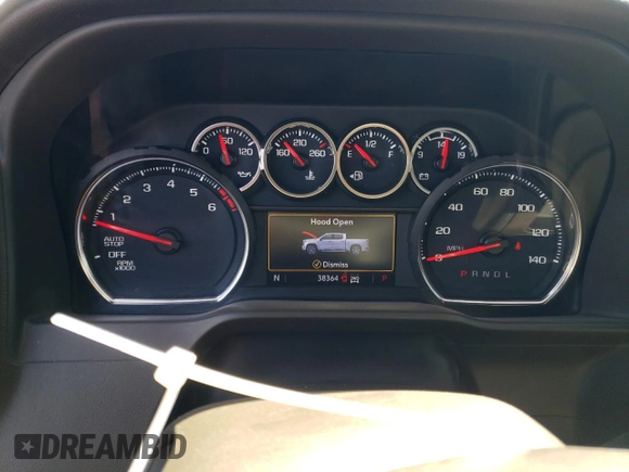 2021 Chevrolet Silverado 1500 LT Trail Boss with VIN 1GCPYFEL4MZ179383, listed as a Copart auction lot 48369465 with 38,364 mi miles and Clean Title. Bid and sale history available at DreamBid. Image 9.