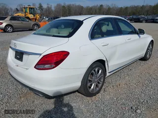 2015 Mercedes-Benz C-Class C 300 with VIN 55SWF4JB5FU050157, listed as a IAAI auction lot 41514767 with 250,978 mi miles. Bid and sale history available at carsss.com. Image 4.