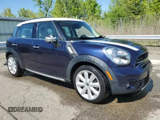 2015 MINI Countryman S with VIN WMWZC5C54FWP42794, listed as a Copart auction lot 55857445 with Not Provided miles and Clean Title. Bid and sale history available at DreamBid. Image 4.