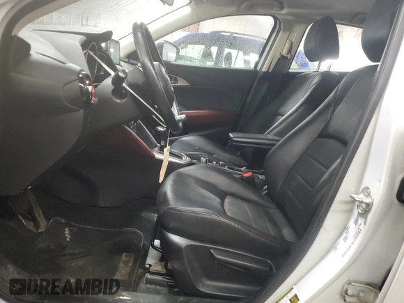 2017 Mazda CX-3 Touring with VIN JM1DKFC76H0161813, listed as a Copart auction lot 50931135 with 133,561 mi miles and Salvage Title. Bid and sale history available at carsss.com. Image 7.
