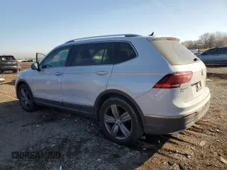 2018 Volkswagen Tiguan SEL Premium with VIN 3VV5B7AX9JM222542, listed as a Copart auction lot 48412055 with 93,329 mi miles and Salvage Title. Bid and sale history available at DreamBid. Image 2.
