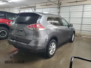 2016 Nissan Rogue S with VIN KNMAT2MT9GP598487, listed as a Copart auction lot 54503715 with 97,051 mi miles and Salvage Title. Bid and sale history available at carsss.com. Image 3.
