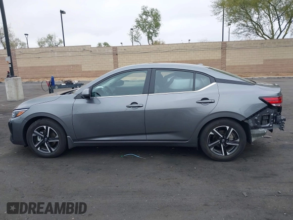 2024 Nissan Sentra SV with VIN 3N1AB8CV3RY229959, listed as a IAAI auction lot 42087589 with 7,316 mi miles and . Bid and sale history available at DreamBid. Image 15.