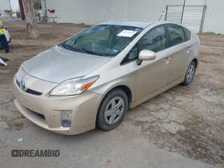 2010 Toyota Prius II with VIN JTDKN3DU3A0082879, listed as a IAAI auction lot 42213634 with 256,058 mi miles and . Bid and sale history available at DreamBid. Image 2.