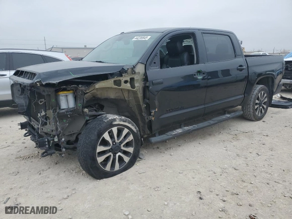 2019 Toyota Tundra 4WD SR5 with VIN 5TFHY5F12KX791697, listed as a Copart auction lot 44235845 with 78,935 mi miles and Salvage Title. Bid and sale history available at carsss.com. Image 1.
